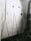 1975, rozměr nezjištěn, kov, tyče,  světelný zdroj, tužka, 1