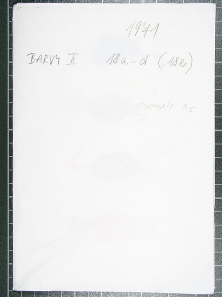 1971, 205×145 mm, fix, papír, Barvy II., sig.