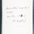 1973, 210×145 mm, tuš, papír, Feritové magnety 1, sig.