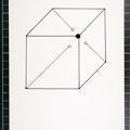 1973, 210×145 mm, tuš, papír, Feritové magnety 1, sig.
