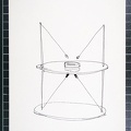1973, 210×145 mm, tuš, papír, Feritové magnety 2, sig.
