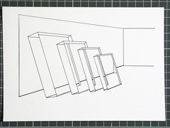 1971, 145×210 mm, ofset, papír, Prostorové deformace, sig.