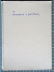 1972, 210×150 mm, ofset, tuš, papír, Projekty pro malíře pokojů, sig.