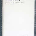 1973, 200×150 mm, Dotyky a zrcadlení, obal, sig.