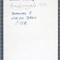 1973, 180×130 mm, Feritové magnety-skříně, obal, sig.