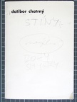 1973, 180×130 mm, fotografie, Stíny - rohy