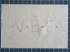 1981, 100×160 mm, tisk, tužka, papír, Místo-Socha, sig.