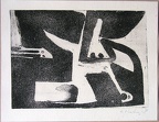 1965, 240×345 mm, tiskařská barva, papír, Iliada, sig.