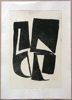 1965, 320×220 mm, tiskařská barva, papír, Iliada, sig.