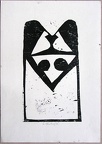 1960, 310×180 mm, tiskařská barva, papír, sig.