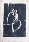 1960, 330×230 mm, tiskařská barva, papír, sig.