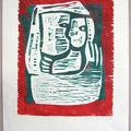 1961, 300×230 mm, tiskařská barva, papír, sig.