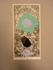 1970, 310×150 mm, koláž, reprodukce, akryl, papír, sig.
