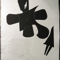 1966, 600×410 mm, reliéfní tisk, tiskařská barva, papír, kolážová grafika, sig.