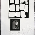 1966, 600×420 mm, reliéfní tisk, tiskařská barva, papír, kolážová grafika, sig. MG Brno