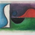 1962, 235×315 mm, pastel, papír, sig.