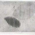 1968, 245×320 mm, suchá jehla, tiskařská barva, papír, sig.