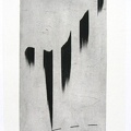1968, 310×185 mm, suchá jehla, tiskařská barva, papír, sig.