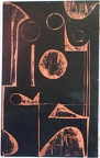 1962, 64×37 cm, dřevořez, překližka, Signály, nesig., soukr. sb. 141