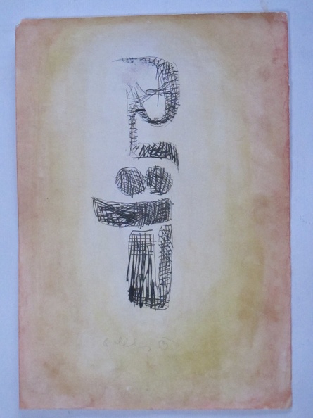 1959, 302×219 mm, papír, tuš, akvarel, sig.