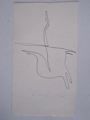 1960, 157×146 mm, papír, tuš, sig.