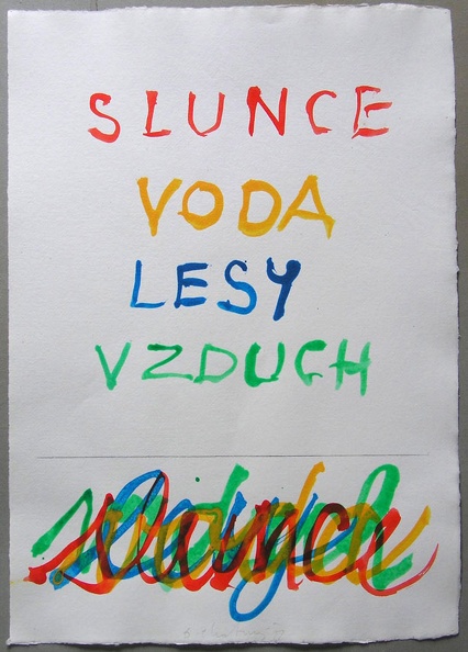 1972, 420×295 mm, akvarel, tužka, papír, Addice, sig.