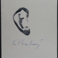 1972, 180×130 mm, ucho, razítková barva, papír, sig.