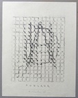 1978, 320×250 mm, frotáž, tužka, papír, sig.