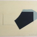 1976, 200×300 mm, koláž, plast, papír, sig.