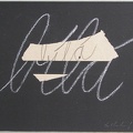 1978, 220×315 mm, koláž, tužka, pastelka, prořezávaný papír, sig.