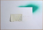 1978, 300×420 mm, koláž, tuš, sprej, prořezávaný papír, sig.