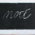 1976, 120×180 mm, reliefní tisk, barva, papír, Nocí, sig.