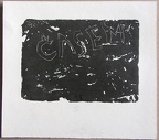 1976, 120×180 mm, reliefní tisk, barva, pastelka, papír, sig.
