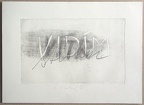 1976, 140×210 mm, reliefní tisk, barva, tužka, papír, Vidím, sig., soukr.sb.12