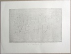 1976, 140×210 mm, reliefní tisk, barva, tužka, papír, Chutnám, sig.