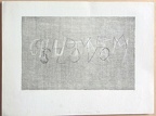 1976, 140×210 mm, reliefní tisk, barva, tužka, papír, Chutnám,  sig., soukr.sb.12