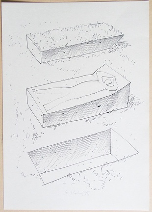 1973, 420×295 mm, tuš, papír, sig. soukr. sb. 12