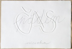 1977, 200×295 mm, reliéfní tisk, tužka, papír, sig.