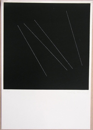 1971, 290×290 mm, sítotisková barva, papír, sig.