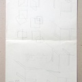 skicy 1968-75, tužka, papír