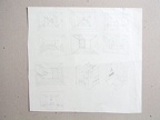 skicy 1968-75,tužka, papír