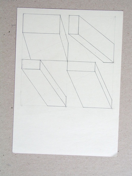 skicy 1968-75, fix, papír 