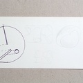 skicy 1968-75, kuličkové pero, tužka, papír