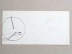 skicy 1968-75, kuličkové pero, tužka, papír