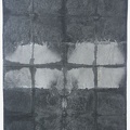 1987, 560×360 mm, akryl, netkaný textil, sig.