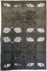 1989, 1410×950 mm, akryl, netkaný textil, sig.