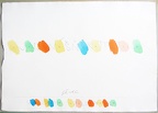 1984, 420×590 mm, tužka, barevné tuše, papír, G. Apollinaire, sig.
