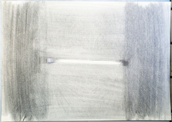 1986, 600×840 mm, tužka, akryl, papír, sig.