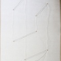1980, 500×360 mm, tužka, provázek, perforovaná netkaná textílie, sig., soukr. sb. 12