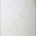 1981, 500×360 mm, tužka, perforovaná netkaná textílie, sig.